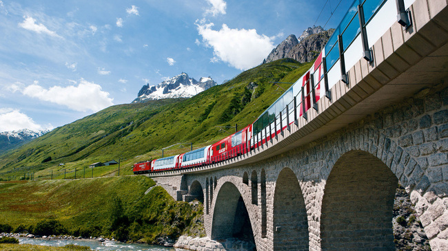 Glacier Express: A train to fall in love with