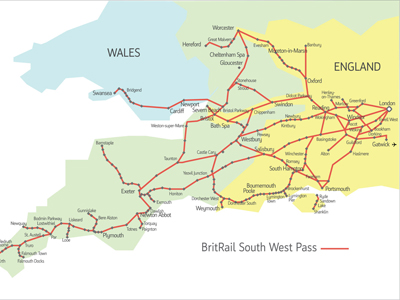 BritRail South West Pass