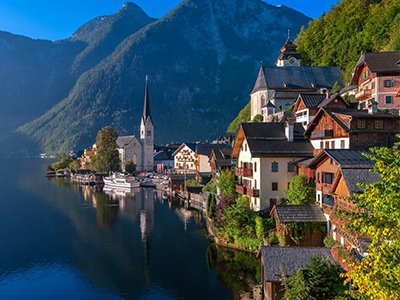Những thắng cảnh đẹp tựa tranh vẽ ở Áo
